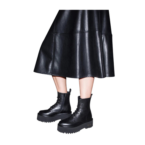 CULT Stivali Stivaletto Donna anfibio AXL Nero - Francavilla Moda